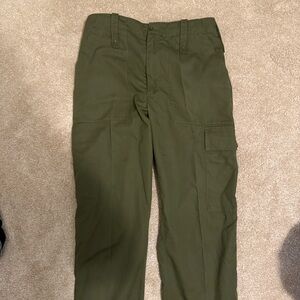 Men's Olive Green Cargo Pants